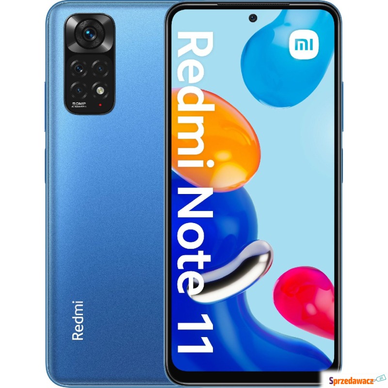 Smartfon Xiaomi Redmi Note 11 4/128GB Niebieski... - Telefony komórkowe - Grudziądz