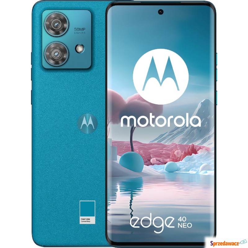 Smartfon Motorola Edge 40 Neo 5G 12/256GB Nie... - Telefony komórkowe - Zielona Góra