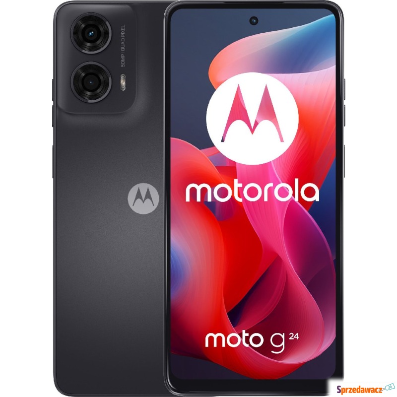 Smartfon Motorola Moto G24 8/128GB Grafitowy... - Telefony komórkowe - Zamość