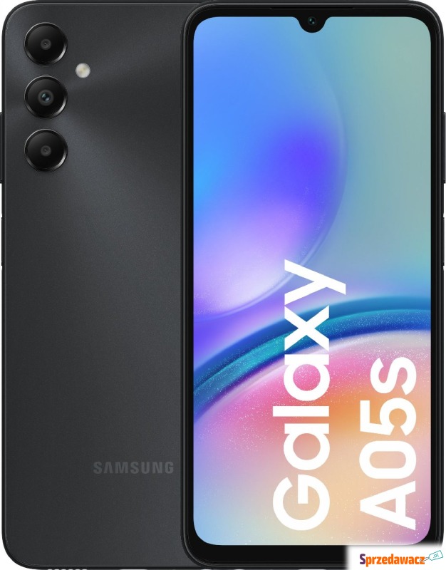 Smartfon Samsung Galaxy A05s 4/128GB Czarny (... - Telefony komórkowe - Koszalin