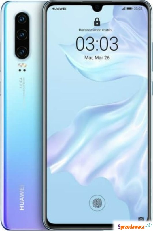 Smartfon Huawei P30 6/128GB Niebiesko-różowy... - Telefony komórkowe - Wrocław