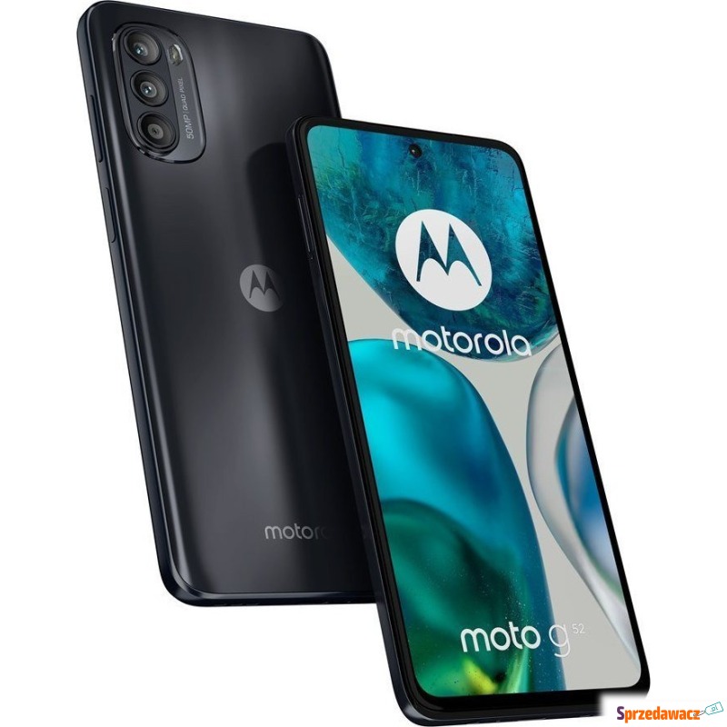 Smartfon Motorola Moto G52 6/256GB Grafitowy... - Telefony komórkowe - Jelenia Góra