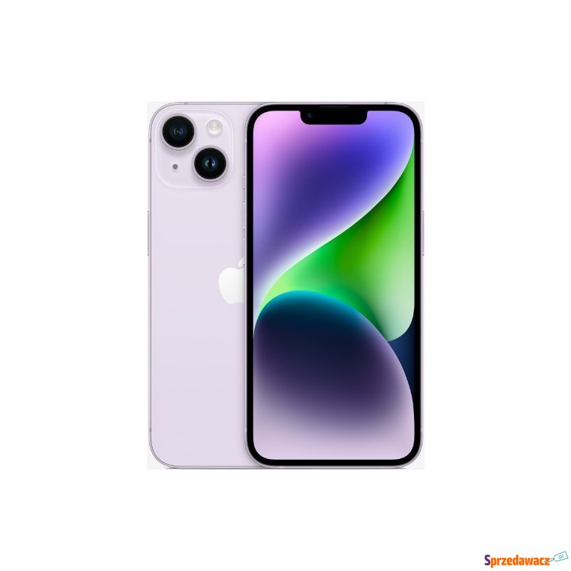 Smartfon Apple iPhone 14 512GB Purple (MPX93) - Telefony komórkowe - Tychy