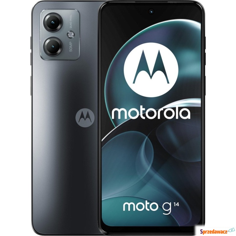 Smartfon Motorola Moto G14 8/256GB Grafitowy... - Telefony komórkowe - Gorzów Wielkopolski