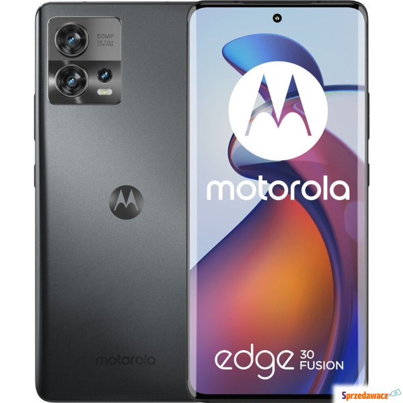 Smartfon Motorola Edge 30 Fusion 5G 8/128GB Czarny... - Telefony komórkowe - Krosno