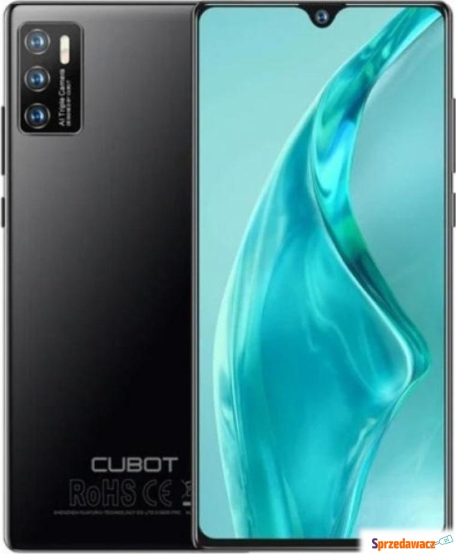 Smartfon Cubot P50 6/128GB Czarny (S0438875) - Telefony komórkowe - Bielsko-Biała