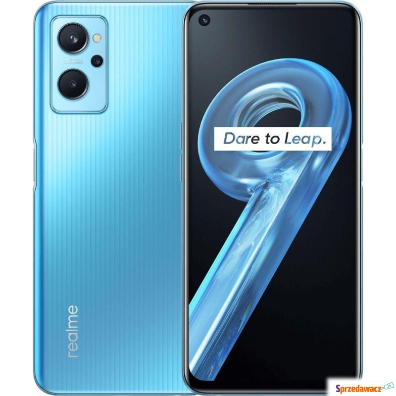 Smartfon Realme 9i 4/128GB Niebieski (RMX3491PB) - Telefony komórkowe - Łomża