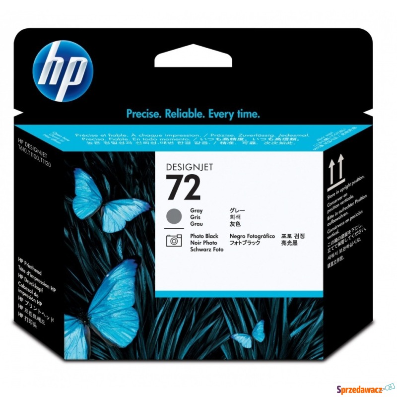HP Inc. Głowica nr 72 Czarna &...