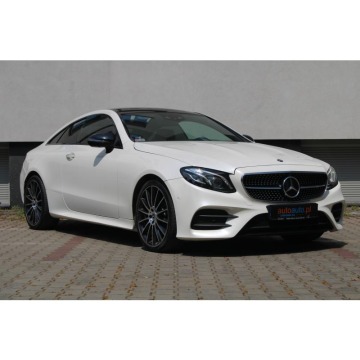 Mercedes E CLASS 2018 prod. / 2018 1rej. COUPE / 4MATIC / PAKIETY AMG, PREMIUM PLUS, TECHNOLOGICZNY,