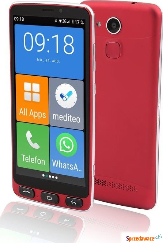 Smartfon Olympia Neo 2/16GB Czerwony (2287) - Telefony komórkowe - Katowice