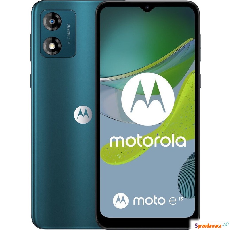 Smartfon Motorola Moto E13 2/64GB Zielony (PA... - Telefony komórkowe - Częstochowa