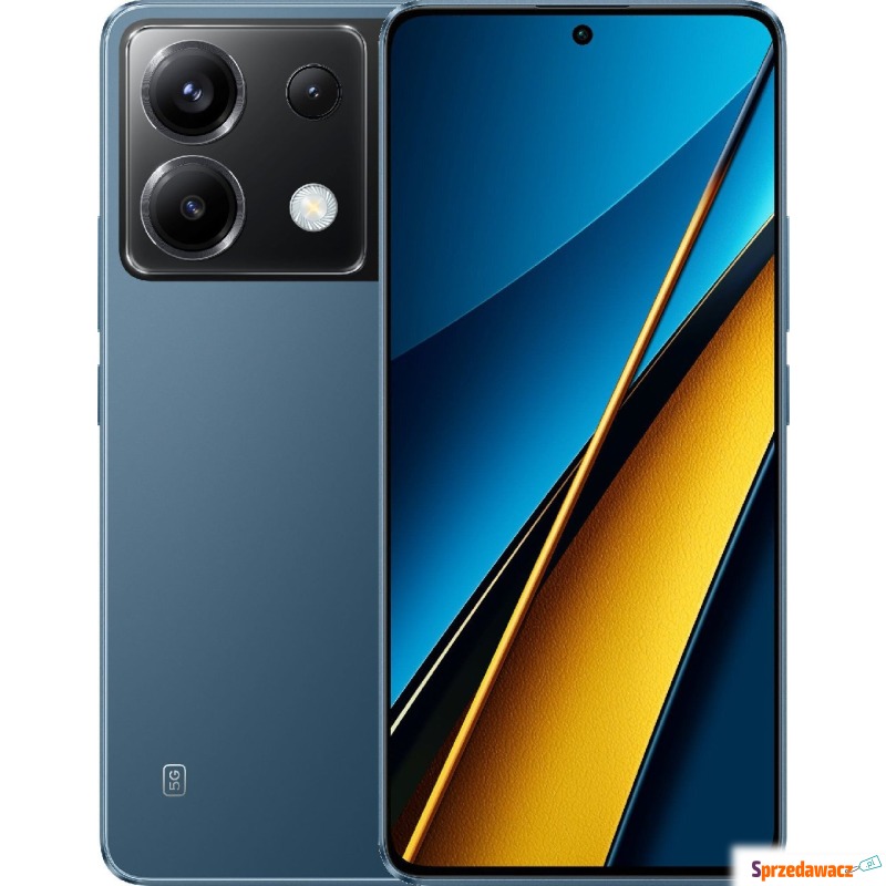 Smartfon POCO X6 5G 8/256GB Niebieski (MZB0FRREU) - Telefony komórkowe - Kraśnik