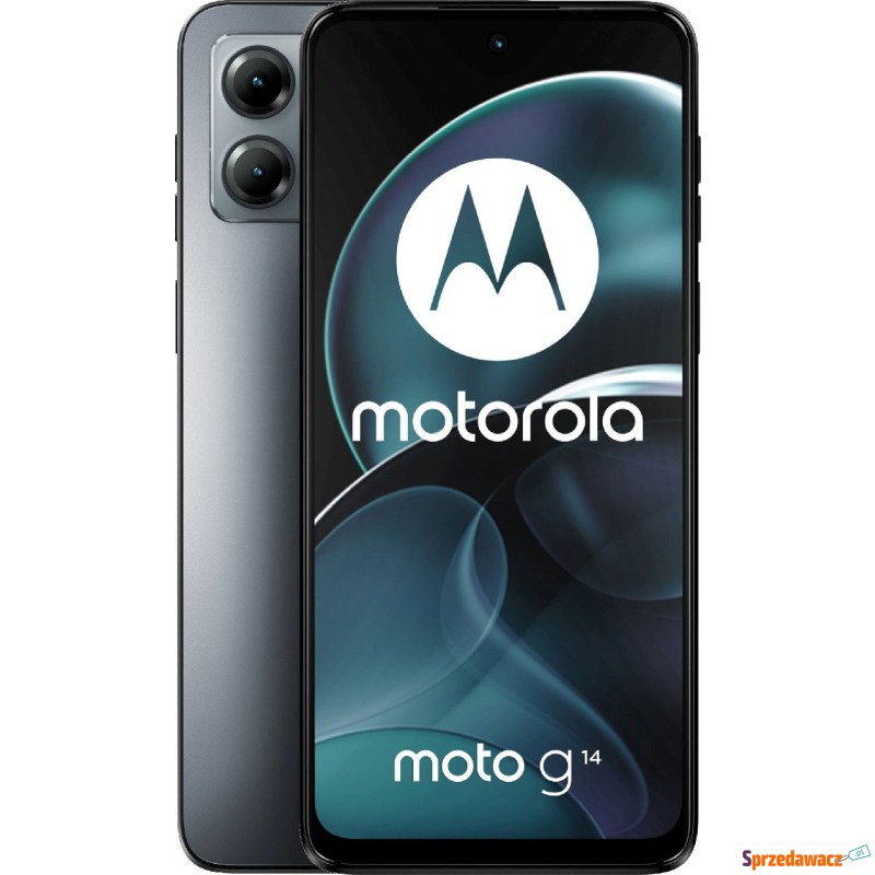 Smartfon Motorola Moto G14 4/128GB Grafitowy... - Telefony komórkowe - Kraków