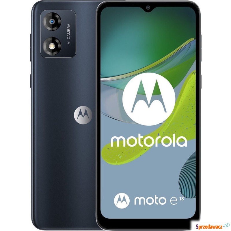 Smartfon Motorola Moto E13 2/64GB Czarny (PAXT0019PL) - Telefony komórkowe - Koszalin