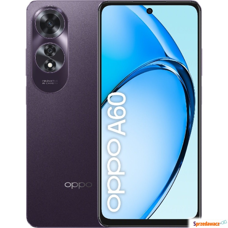 Smartfon Oppo A60 8/256GB Fioletowy (CPH2631) - Telefony komórkowe - Łomża