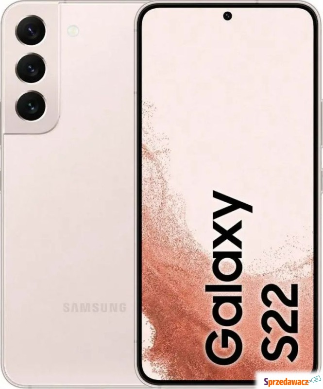 Smartfon Samsung Galaxy S22 5G 8/256GB Różowy... - Telefony komórkowe - Gdańsk