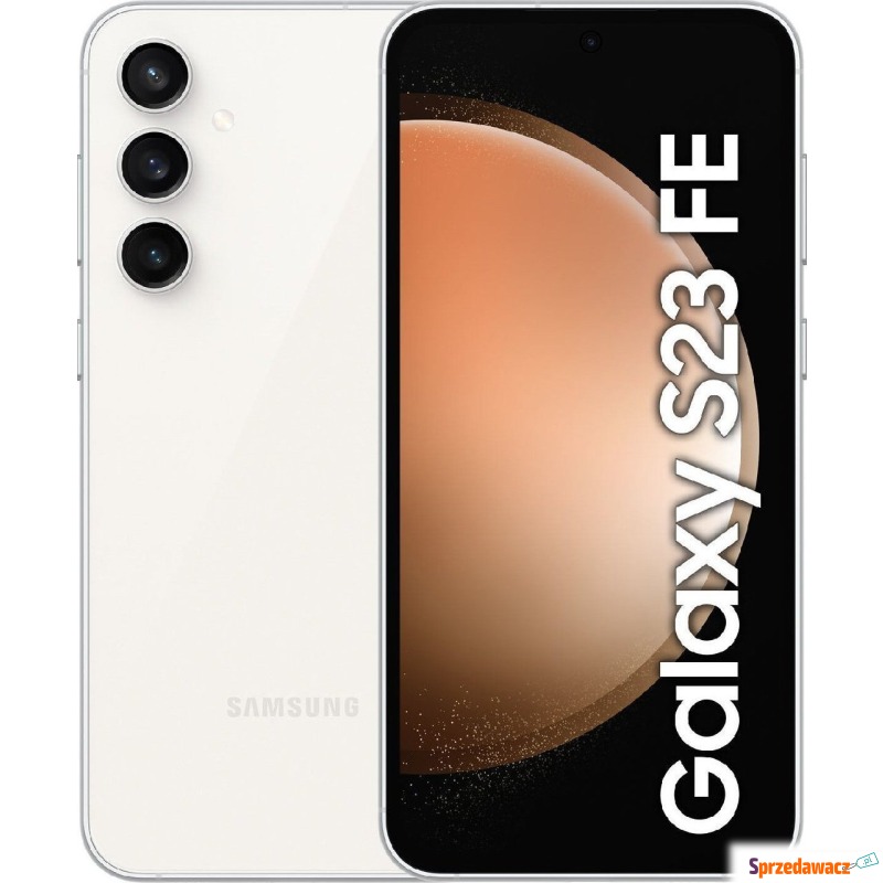 Smartfon Samsung Galaxy S23 FE 5G 8/256GB Kremowy... - Telefony komórkowe - Wrocław