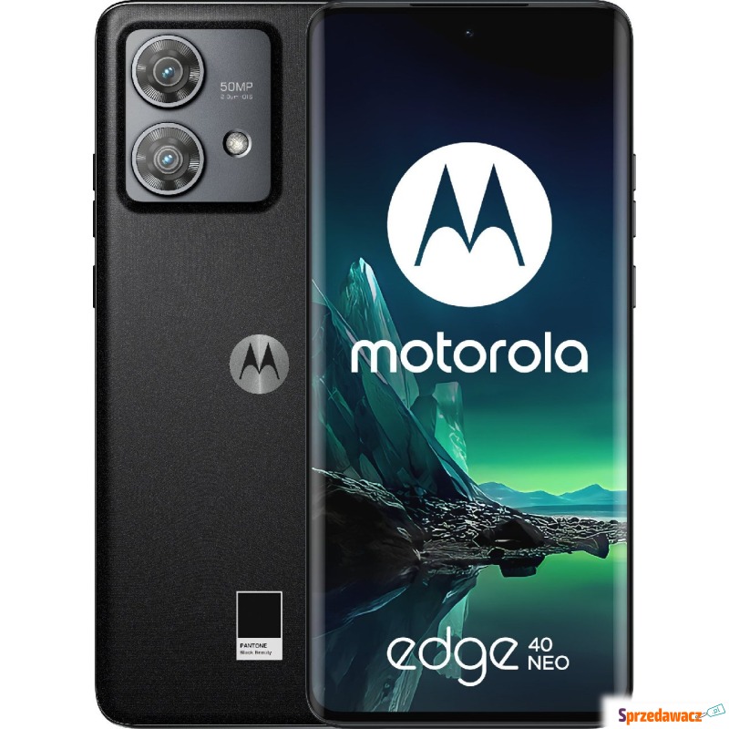 Smartfon Motorola Edge 40 Neo 5G 12/256GB Czarny... - Telefony komórkowe - Olsztyn