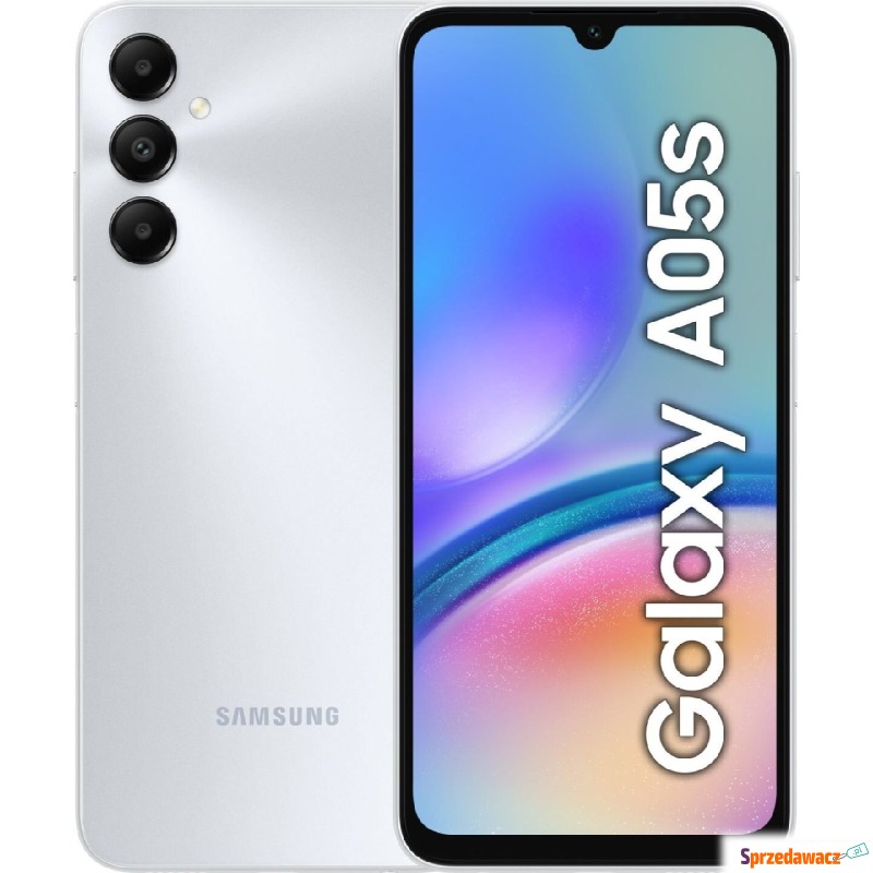 Smartfon Samsung Galaxy A05s 4/128GB Srebrny... - Telefony komórkowe - Tarnowskie Góry