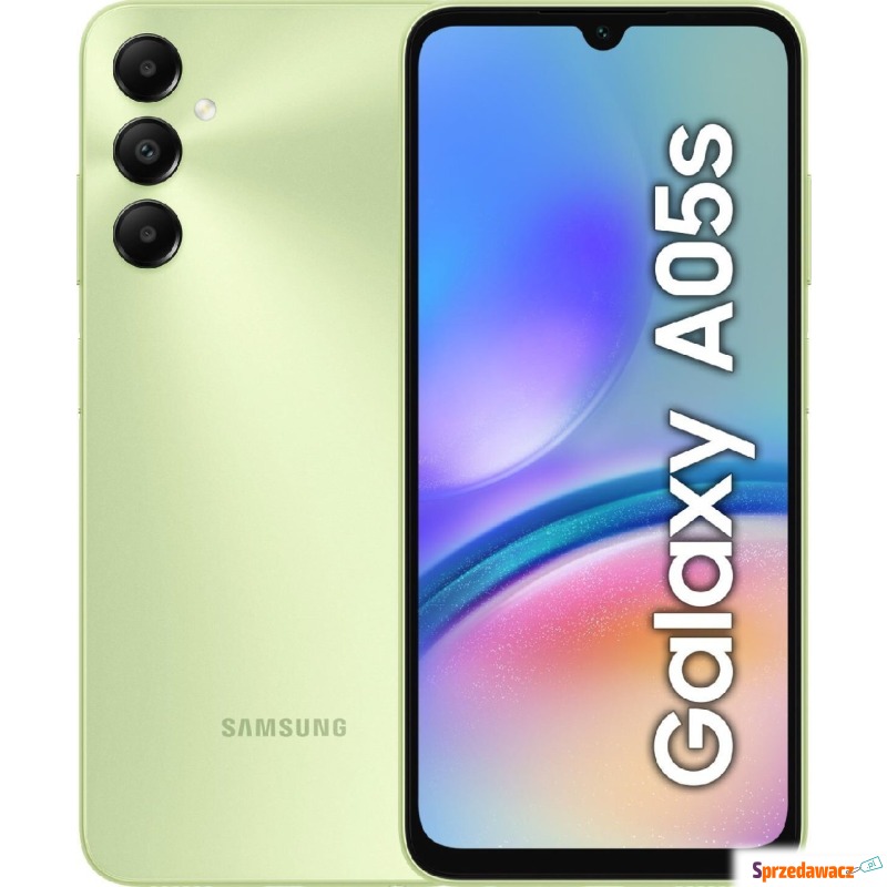 Smartfon Samsung Galaxy A05s 4/64GB Zielony (... - Telefony komórkowe - Ostrołęka