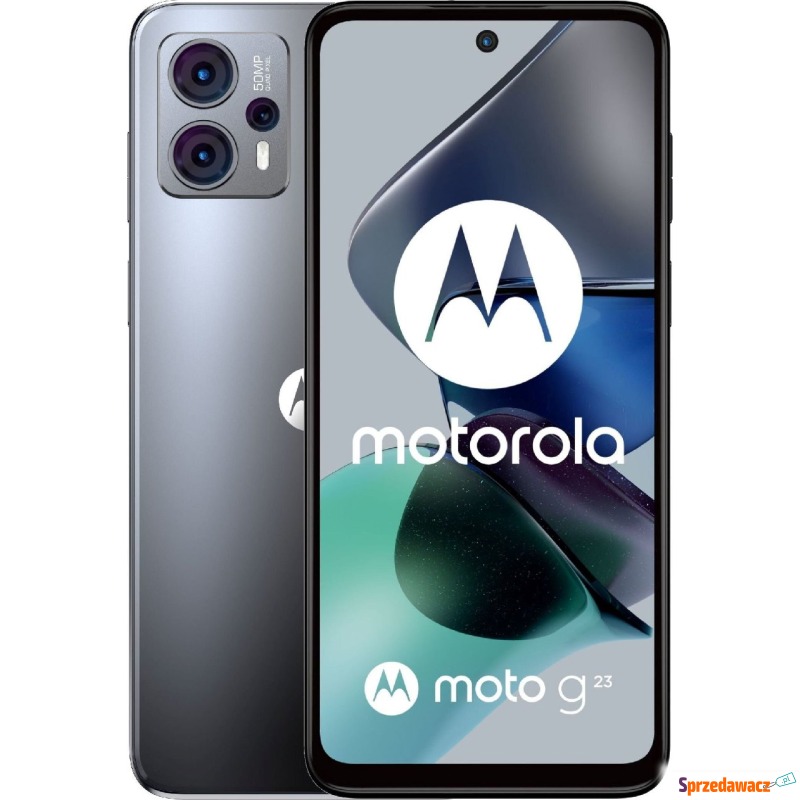 Smartfon Motorola Moto G23 4/128GB Grafitowy... - Telefony komórkowe - Opole