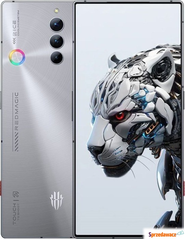 Smartfon Nubia Redmagic 8S Pro 5G 12/256GB Srebrny... - Telefony komórkowe - Toruń