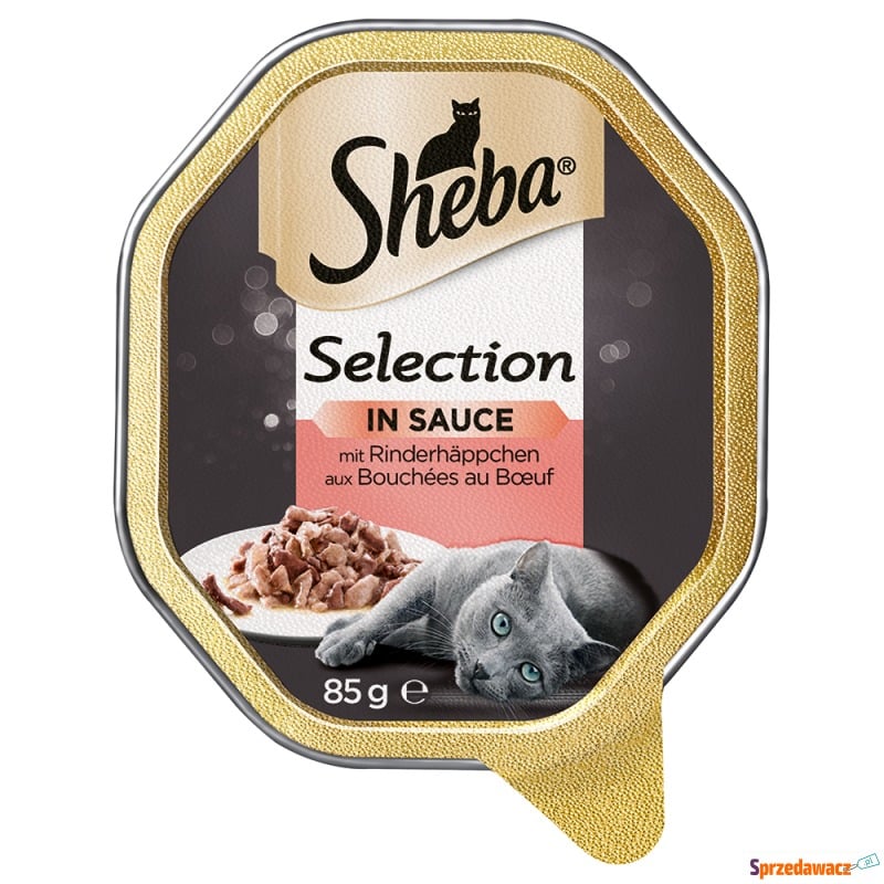 Sheba tacki, 22 x 85 g - Sauce Speciale, Kawa... - Karmy dla kotów - Wodzisław Śląski