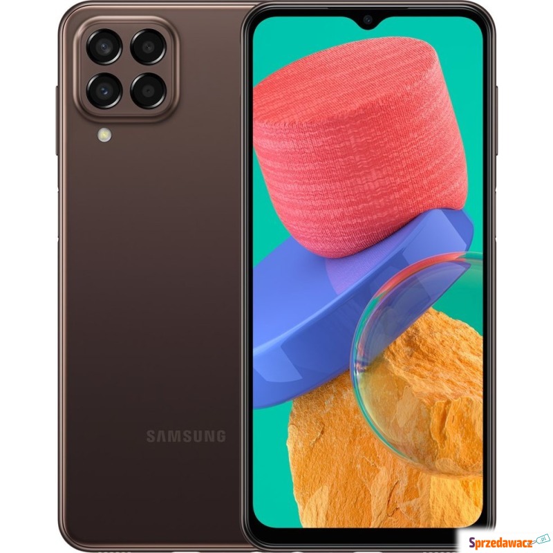 Smartfon Samsung Galaxy M33 5G 6/128GB Brązowy... - Telefony komórkowe - Płock