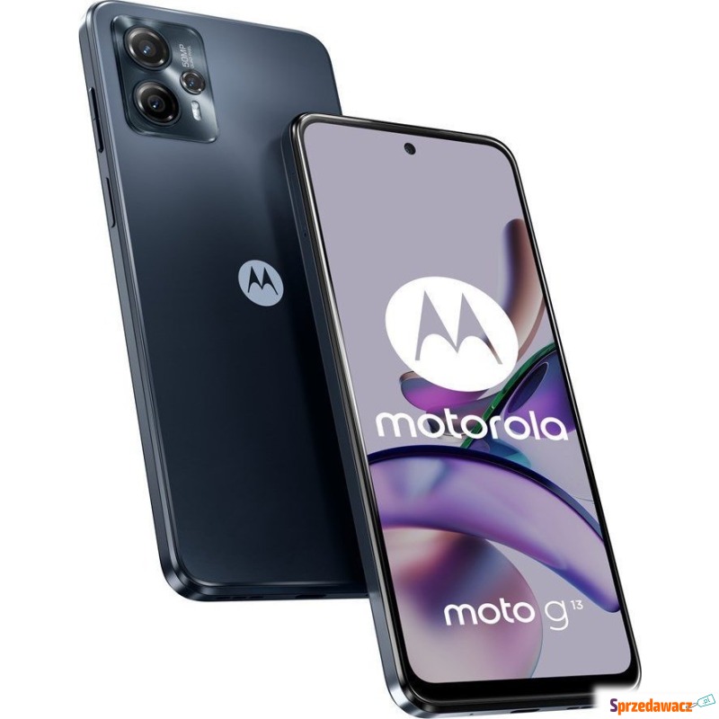 Smartfon Motorola Moto G13 4/128GB Czarny (PA... - Telefony komórkowe - Łódź
