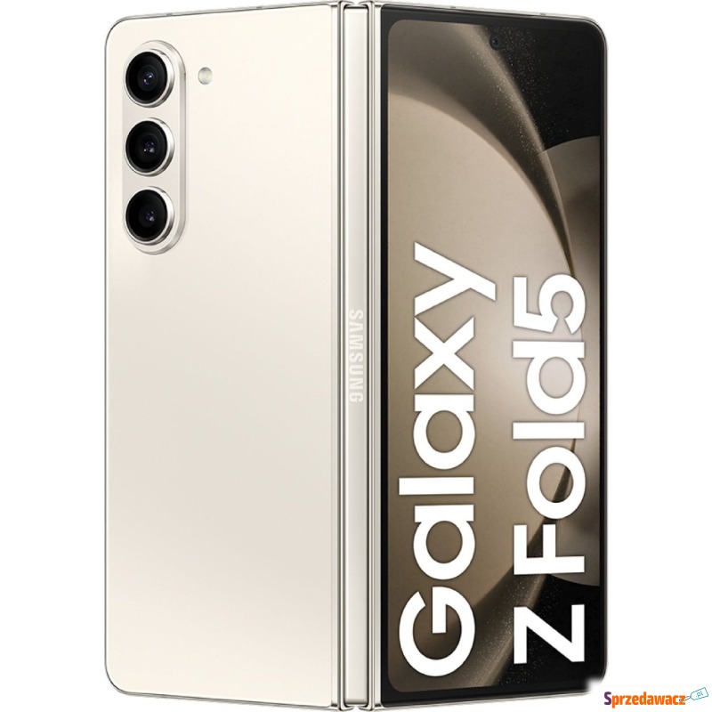 Smartfon Samsung Z Fold5 5G 12/256GB Kremowy... - Telefony komórkowe - Inowrocław
