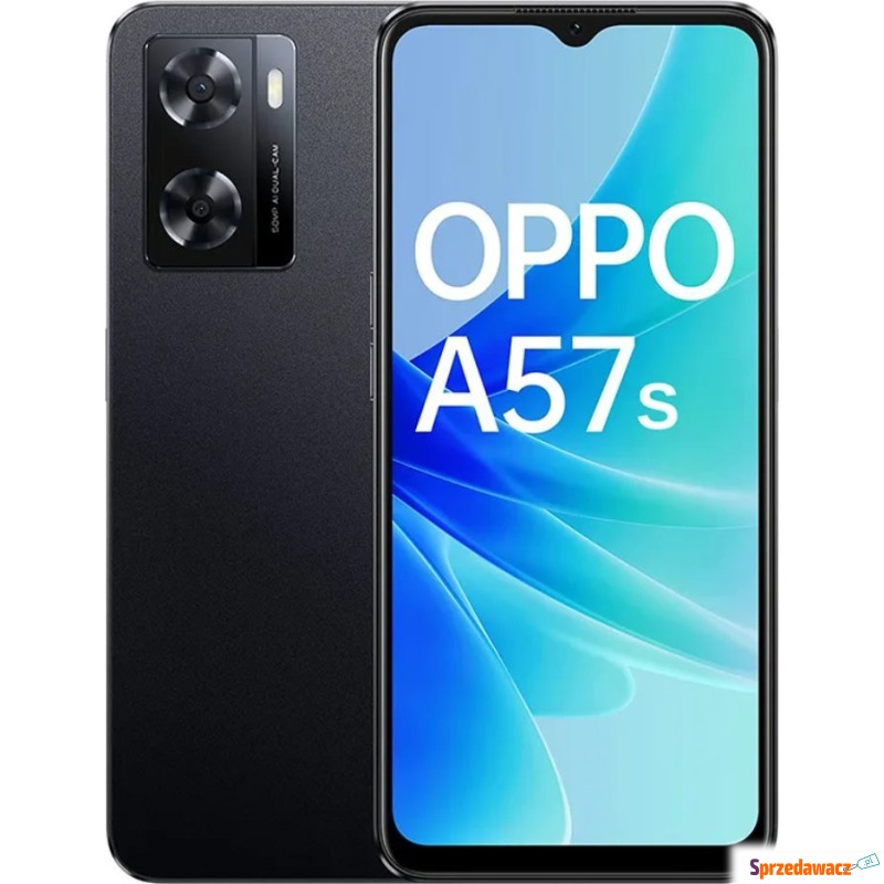 Smartfon Oppo A57s 4/64GB Czarny (CPH2385B) - Telefony komórkowe - Ostrołęka