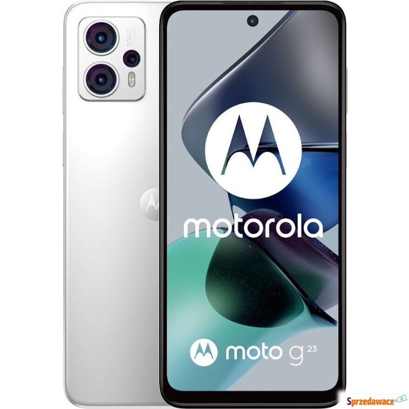 Smartfon Motorola Moto G23 8/128GB Biały (PAX... - Telefony komórkowe - Szczecinek