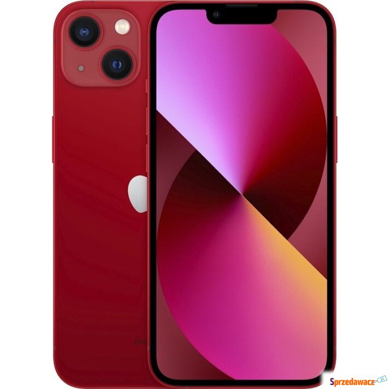 Smartfon Apple iPhone 13 5G 4/128GB Czerwony (MLPJ3) - Telefony komórkowe - Legnica