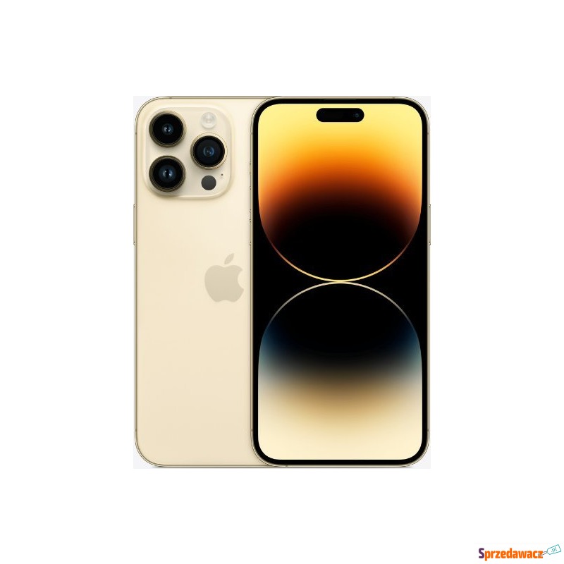 Smartfon Apple iPhone 14 Pro Max 256GB Gold (MQ9W3) - Telefony komórkowe - Poznań