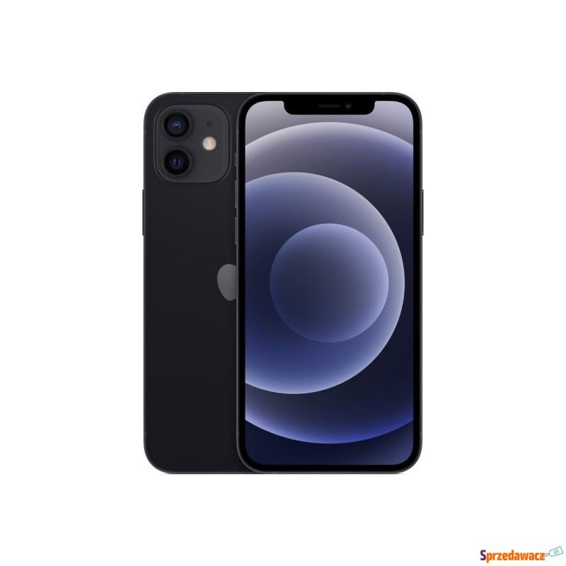 Smartfon Apple iPhone 12 5G 4/64GB Czarny (MGJ53) - Telefony komórkowe - Ostrołęka