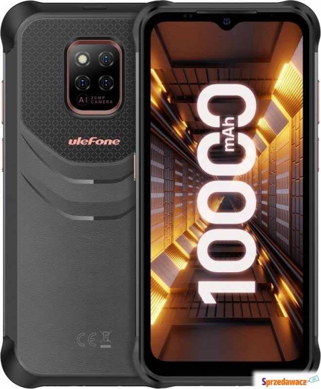 Smartfon UleFone Power Armor 14 Pro 8/128GB Czarny... - Telefony komórkowe - Zielona Góra