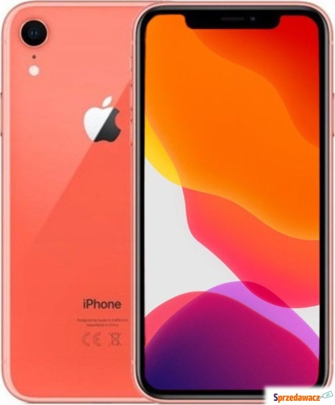 Smartfon Apple Apple iPhone XR Coral 64GB Smartfon... - Telefony komórkowe - Gorzów Wielkopolski