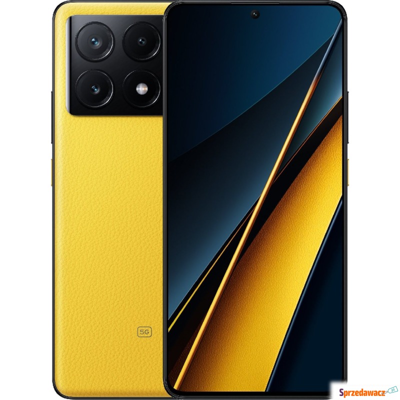Smartfon POCO X6 Pro 5G 12/512GB Żółty (51689) - Telefony komórkowe - Chorzów
