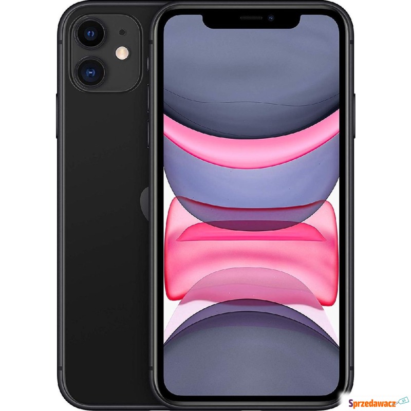 Smartfon Apple iPhone 11 4/128GB Dual SIM Czarny... - Telefony komórkowe - Zabrze