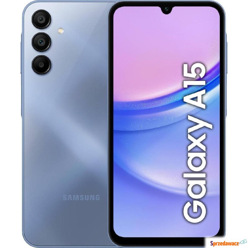 Smartfon Samsung Galaxy A15 5G 4/128GB Niebieski... - Telefony komórkowe - Gdańsk