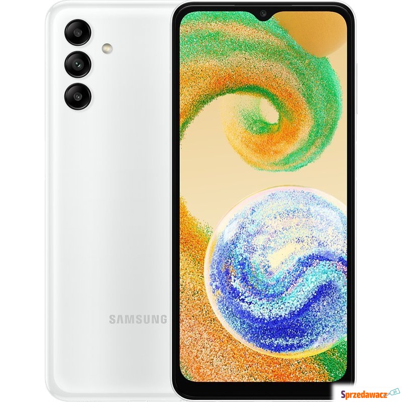 Smartfon Samsung Galaxy A04s 3/32GB Biały (SM... - Telefony komórkowe - Gdynia