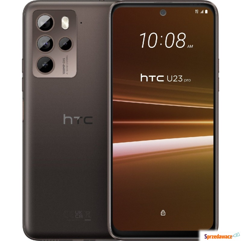 Smartfon HTC U23 Pro 5G 12/256GB Brązowy (99H... - Telefony komórkowe - Żukowo