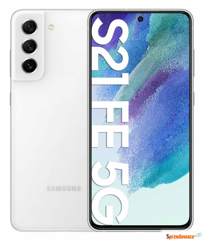 Smartfon Samsung Galaxy S21 FE 5G 6/128GB Biały... - Telefony komórkowe - Wrocław