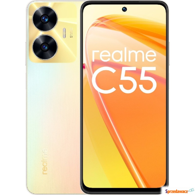 Smartfon Realme C55 8/256GB Złoty (RMX3710) - Telefony komórkowe - Lublin