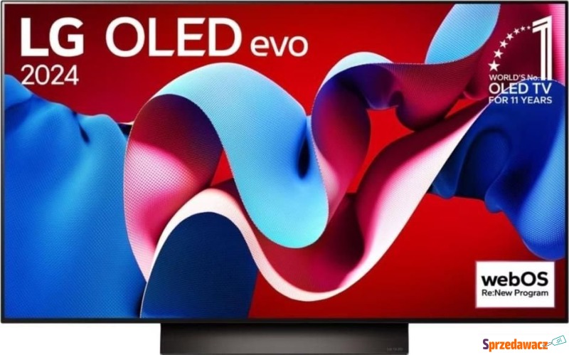 Telewizor LG TV SET OLED 48" 4K/OLED48C41LA LG - Telewizory - Białystok