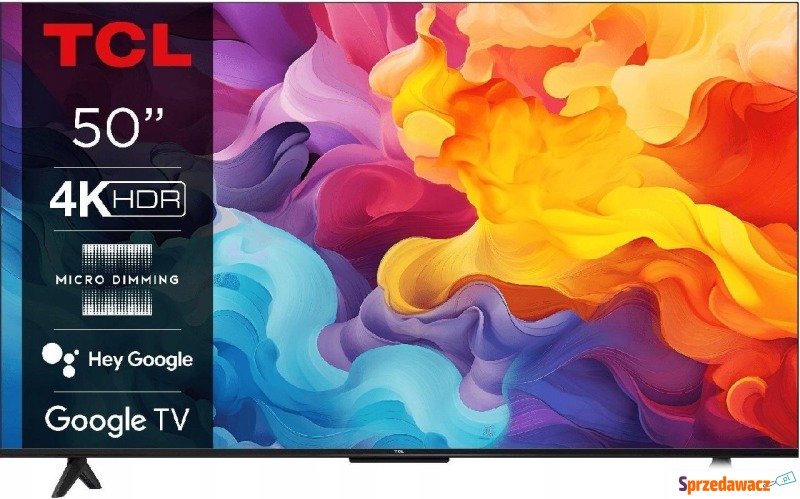 Telewizor TCL 50V6B LED 50'' 4K Ultra HD Google... - Telewizory - Pruszków