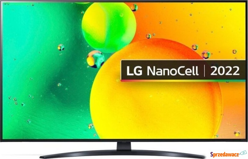 Telewizor LG TV 43 NANOCELL LG 43NANO766QA SMART... - Telewizory - Wodzisław Śląski