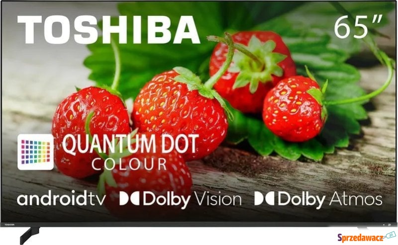 Telewizor Toshiba 65QA5D63DG QLED 65'' 4K Ultra... - Telewizory - Włocławek