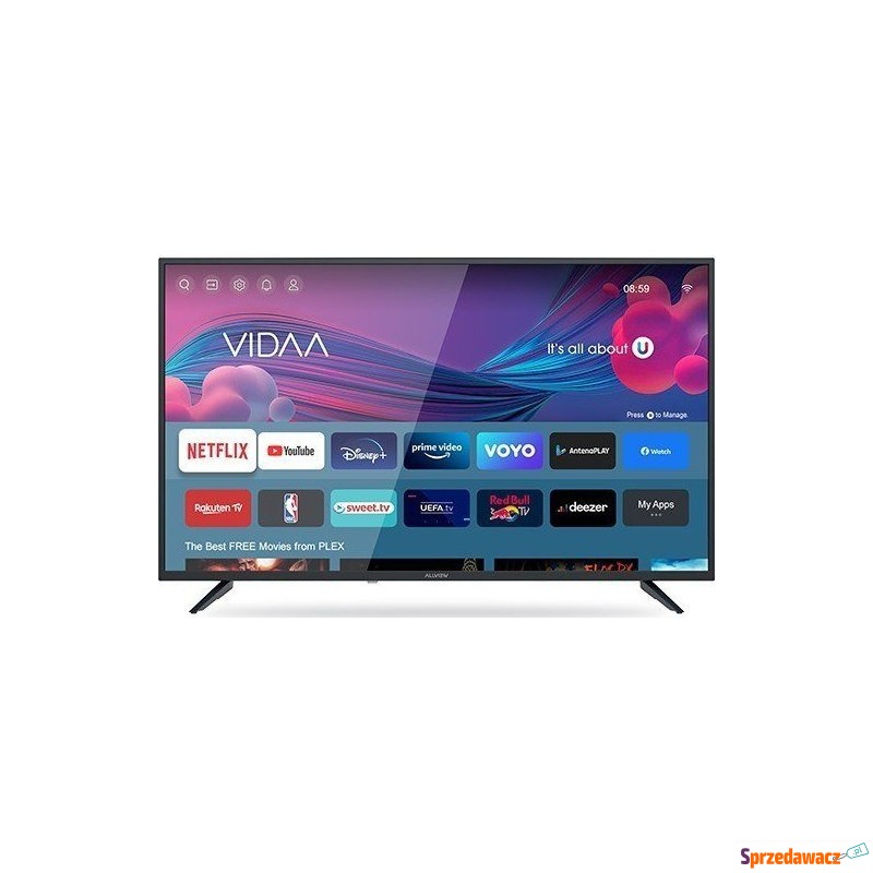 Telewizor AllView 43iPlay6000-U LED 43'' 4K Ultra... - Telewizory - Brodnica