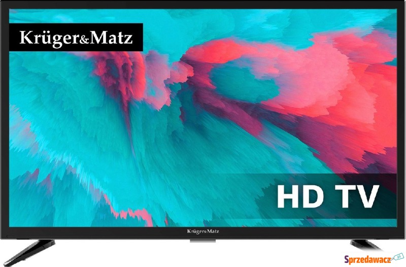 Telewizor Kruger&Matz KM0224-T4 LCD 24'' HD Ready - Telewizory - Elbląg